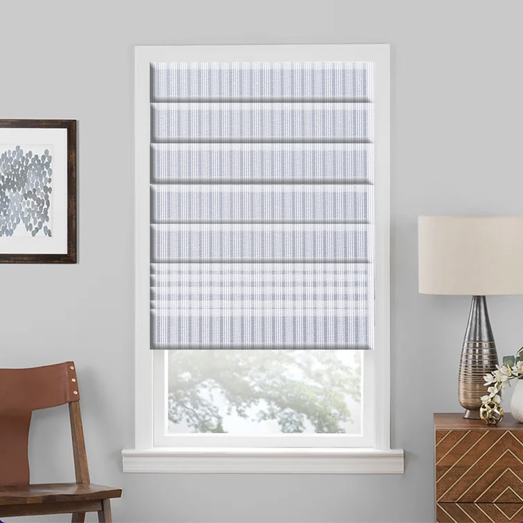 Zebra Homes Sheer Roman Shade Wayfair